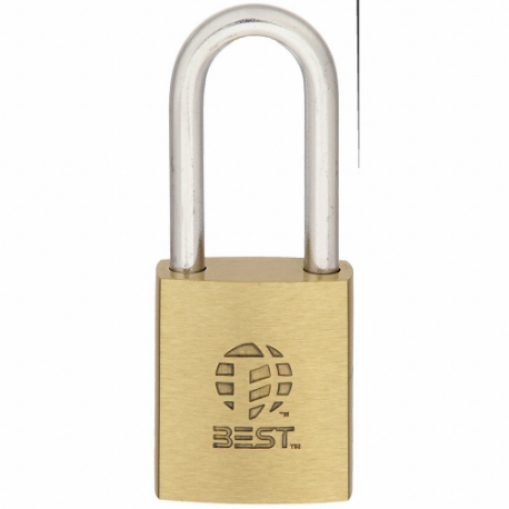 BEST 21B722L606 Padlock, 1 1/2 Inch Vertical Shackle Clearance, 7/8 Inch Height, SFIC | CN9LXA 425R06