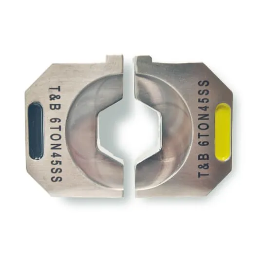 Hex-Flex Installing Die, Black/Gold, 275/24 Cable Size, Copper/Flex Cable Type