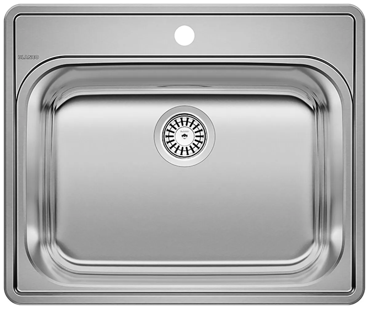 22 Inch W x 25 Inch L x 12 Inch H, Drop-in, Stainless Steel, Essential Laundry Sink