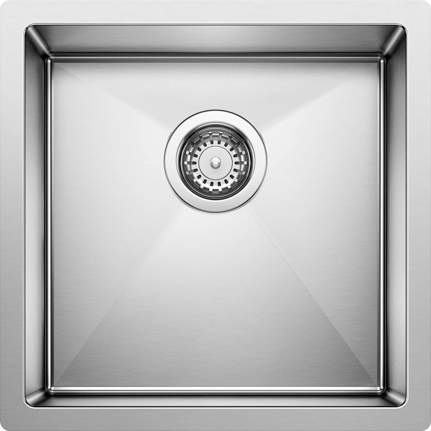 17 Inch W x 17 Inch L x 8 Inch H, Undermount, Stainless Steel, Precision R10 Bar Sink