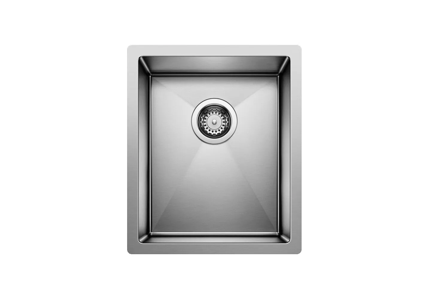 18 Inch W x 15 Inch L x 10 Inch H, Undermount, Stainless Steel