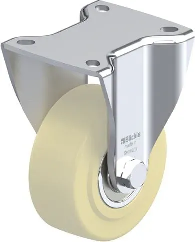 BLICKLE BH-GSPO 100K-1 Rigid Plate Caster 1540 Lb 4 Inch Diameter | AB6VWM 22N067