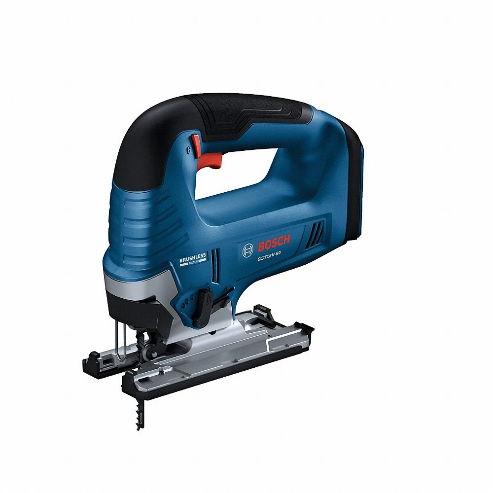 Jigsaw, Top Handle, T-Shank, Orbital Stroke, 3,500 stroke/min Stroke Rate - Max, Brushless
