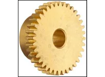BOSTON GEAR G229 Spur Gear, 16 Diametral Pitch, 14 1/2 Deg. Pressure Angle, 12 Teeth, Brass | AK2VQR