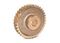 BOSTON GEAR HB832R Helical Gear, 45 Helix, 8 Diametral Pitch, 14.5 Deg. Pressure Angle, 32 Teeth, Right Hand | AK2XMH