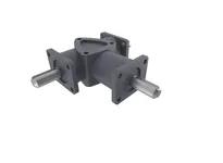 BOSTON GEAR RA1032 Right-90 Spiral Bevel Gear Drive, 2:1 R, 3-Way Shaft | AK6ZPT