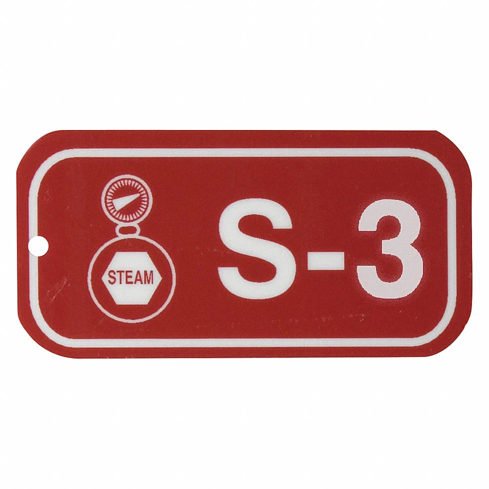 BRADY 105691 Lockout Tag, No Header, S-3, Polystyrene, English, Holes, Tags | CP2FLE 489L26