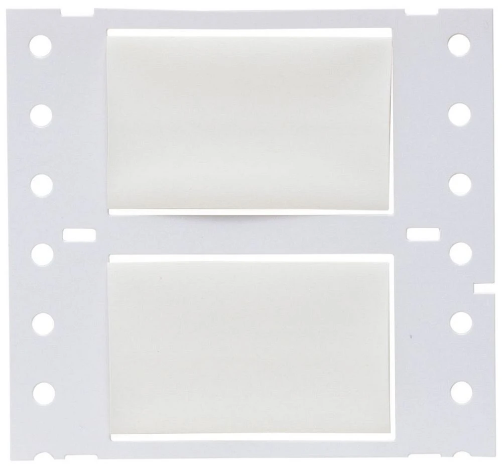 Printable Shrink Tubing, 2 Inch Width, Vinyl, White