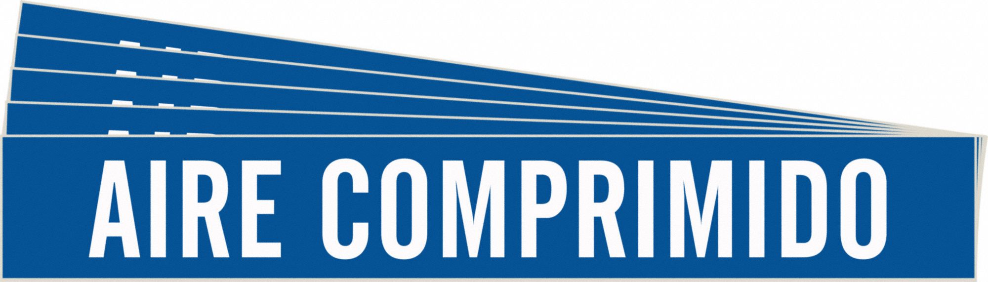 BRADY 83421-PK Pipe Marker, Legend: Aire Comprimido, Iiar System Abbreviation Not Applicable | CH6MTL 781WJ2