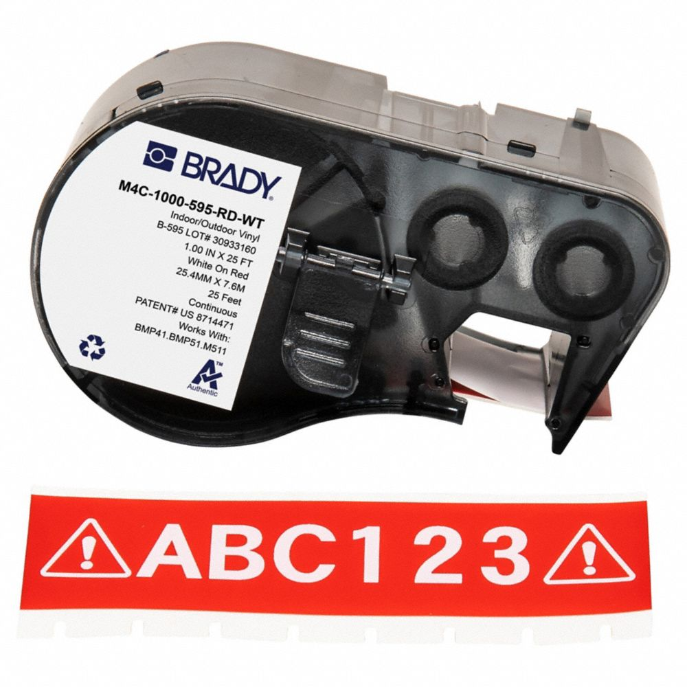 BRADY M4C1000595RDWT