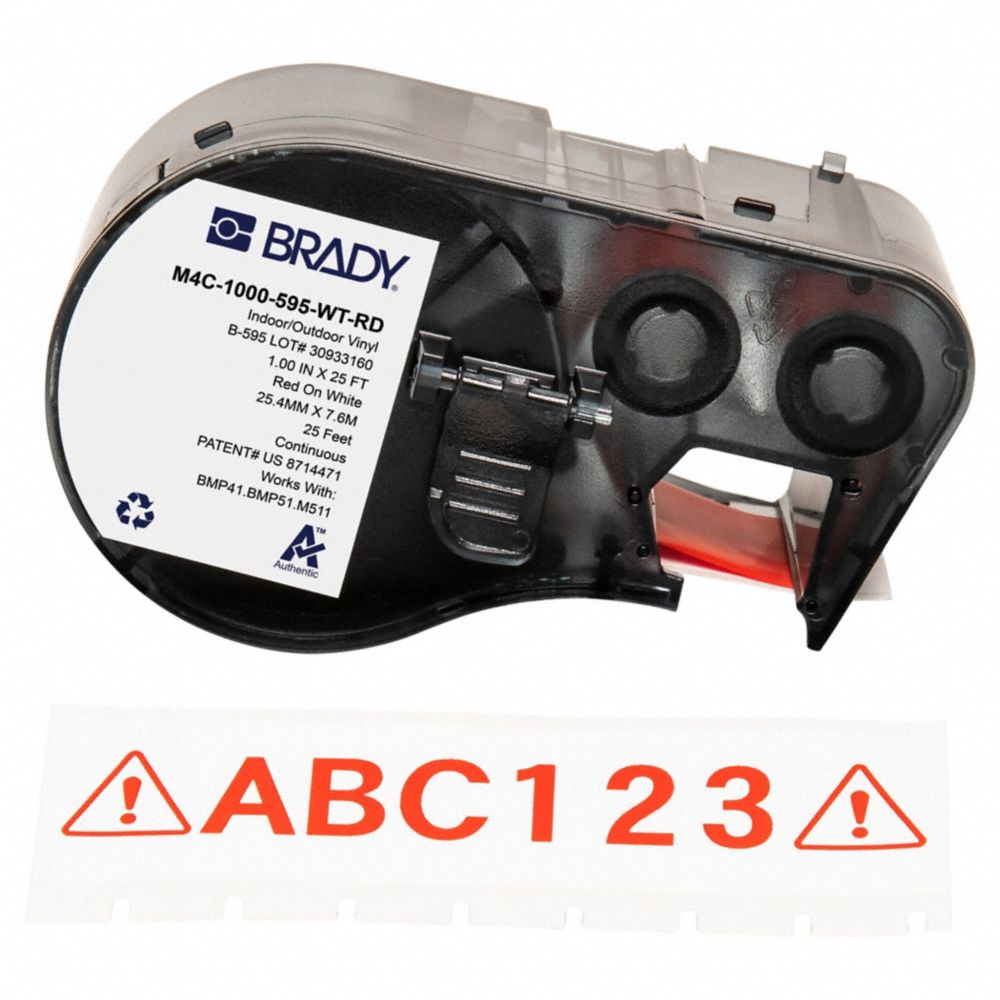 BRADY M4C1000595WTRD