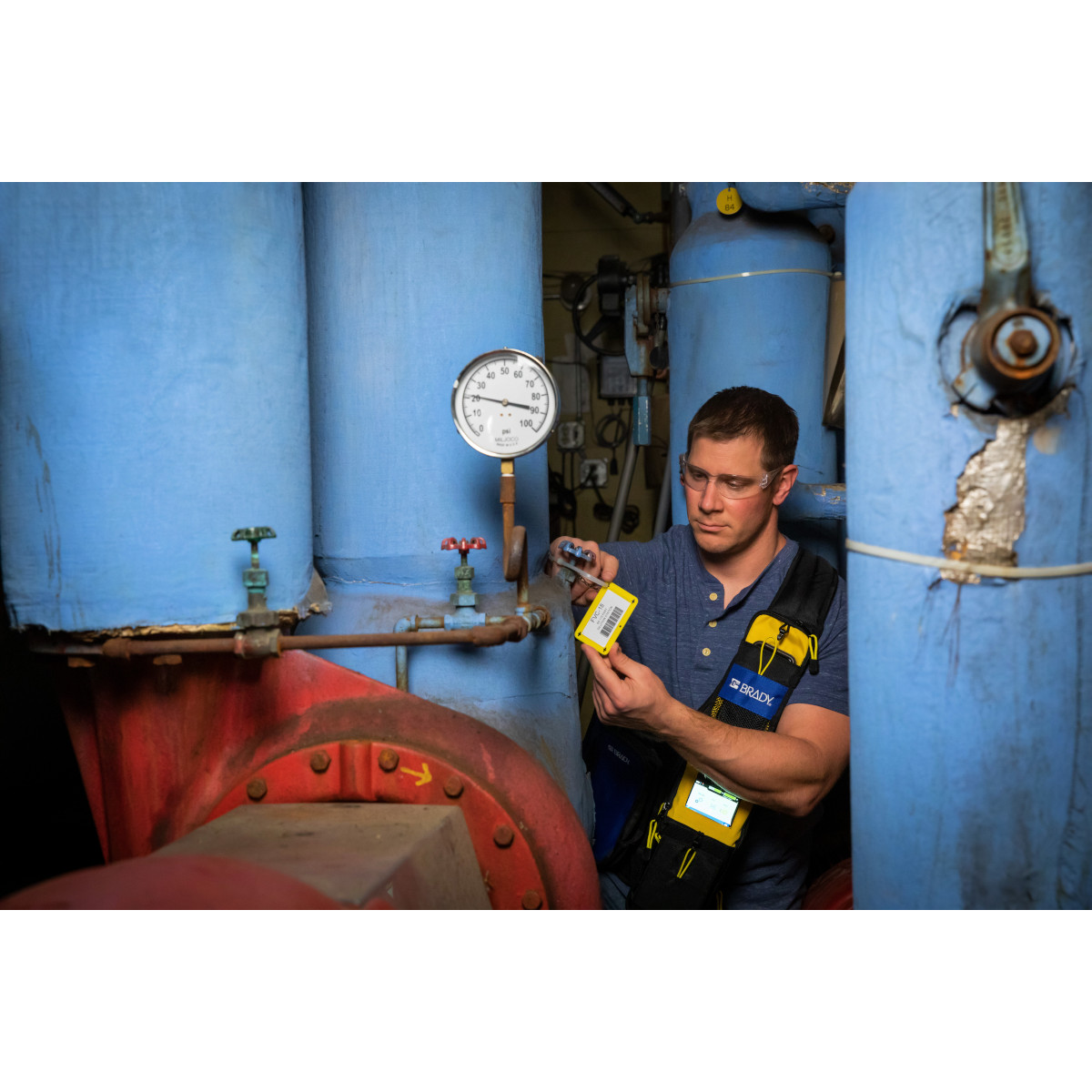 BRADY M6-1400-595-WT