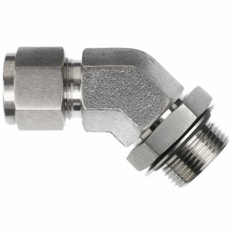 BRENNAN INDUSTRIES N6802-16-16-NWO-SS Adjustable Male Sae 90 Deg. Elbow, 316 Ss, Compression X Male Sae | CP2MUB 798CW5