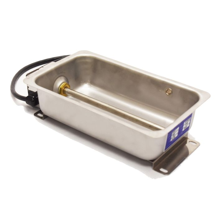 Condensate Evaporative Pan, 21 x 13 x 4 Inch Size, 500 Watt, 120 V