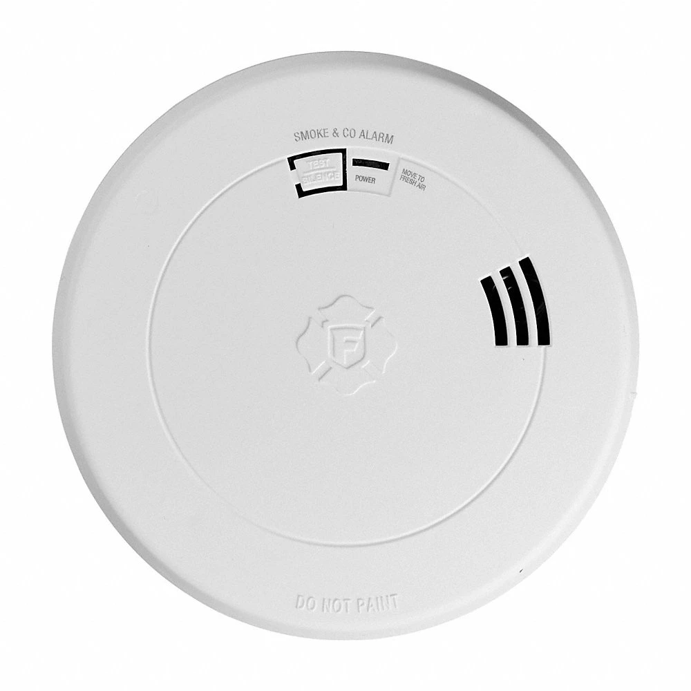 Smoke and Carbon Monoxide Alarm, 10 Year Sealed Battery, Battery Backup