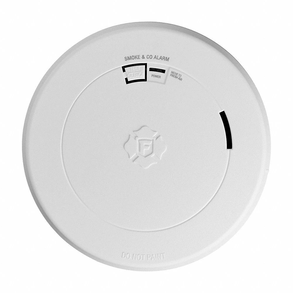 Smoke and Carbon Monoxide Alarm, Removable Battery, Battery Backup, 10 Year