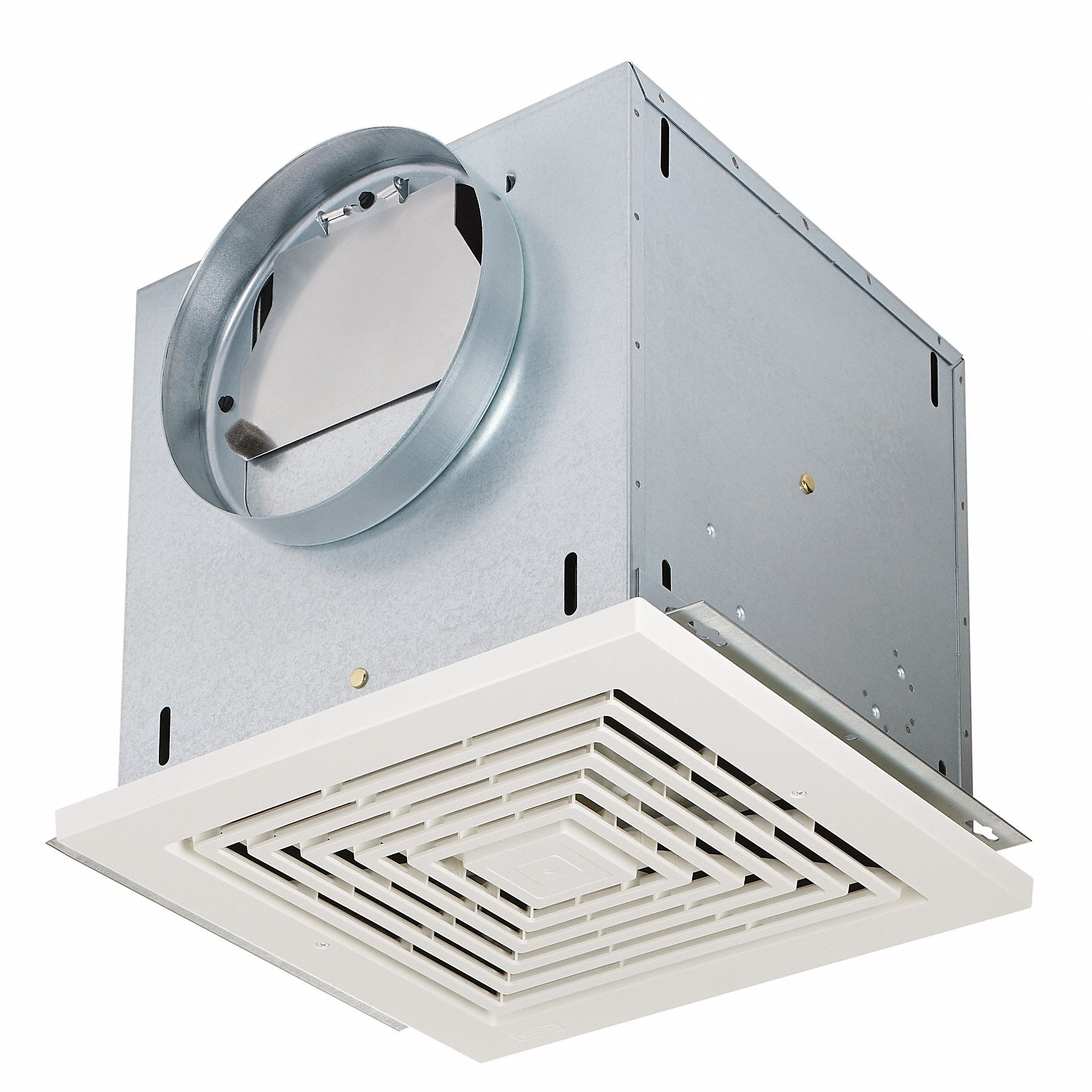 BROAN L100E Fan, 130 cfm Max Airflow, Variable Speeds, 0.3 sones, Low Profile, 120V AC, 115V AC | CN2TGY L100 / 4TR42