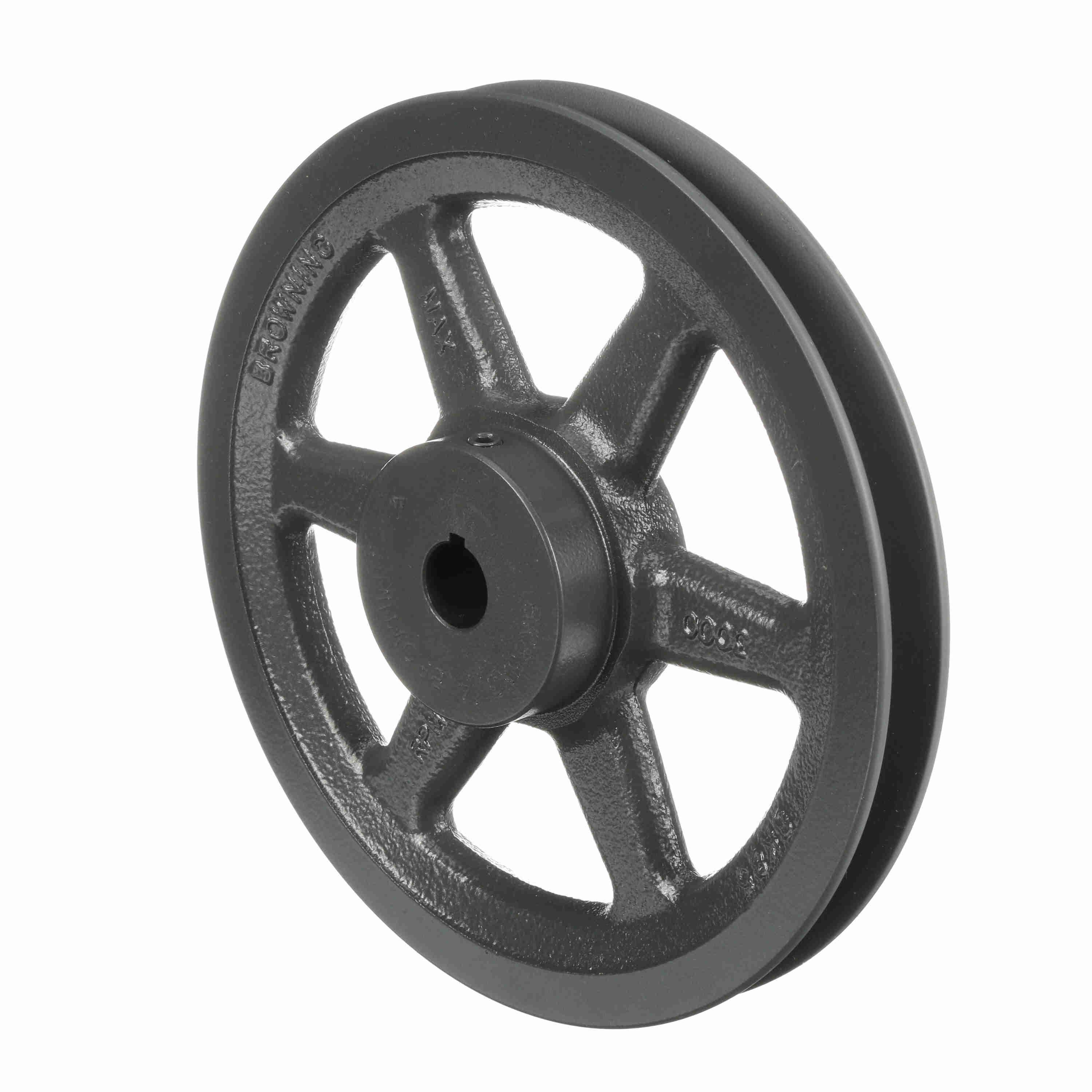 BROWNING 1029107 V-Belt Sheave, Finish Bore, 1 Groove, Cast Iron | AZ9NFW BK85X3/4