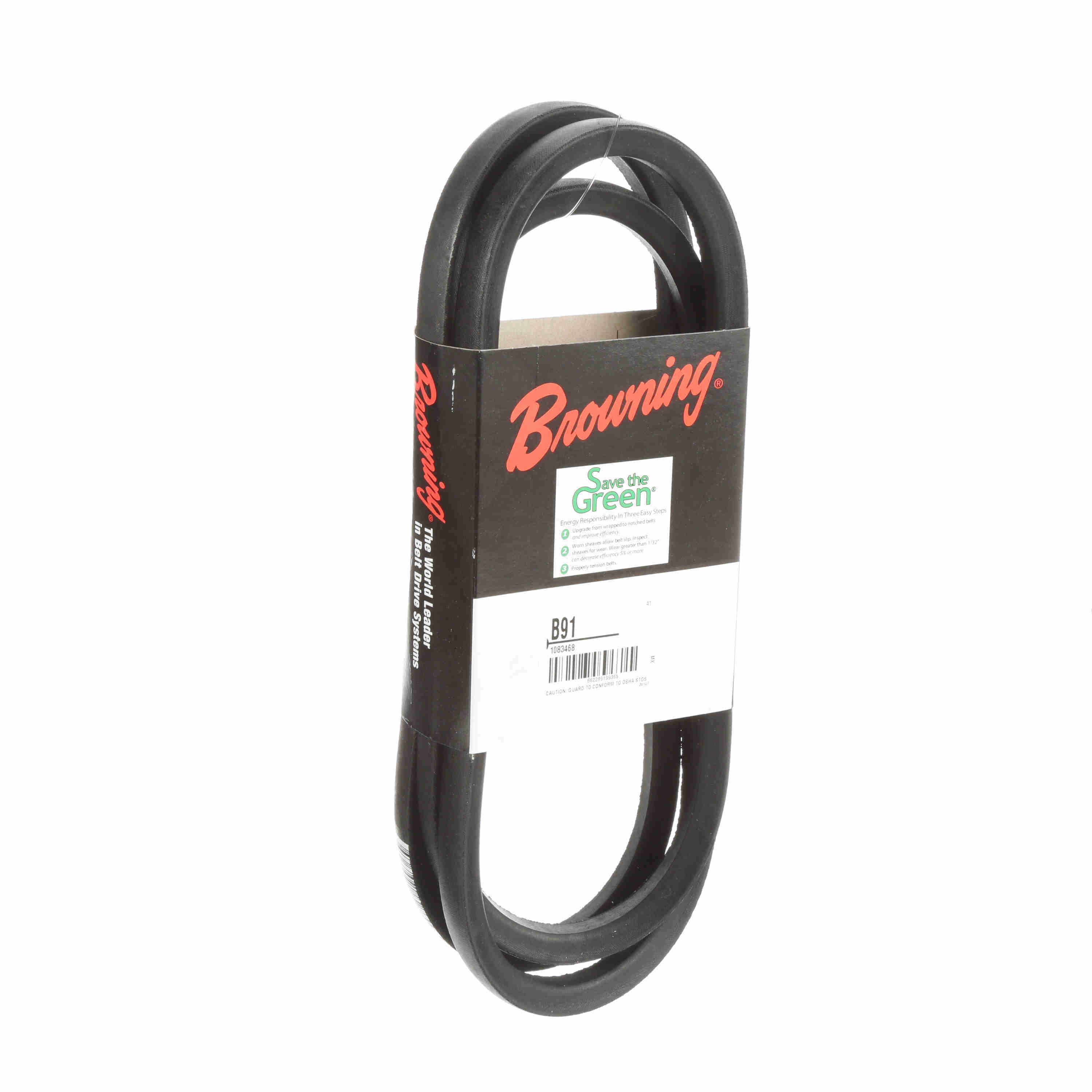 BROWNING 1083468 Wrapped Belt, 95% Efficient, Neoprene | AX8TAL B91