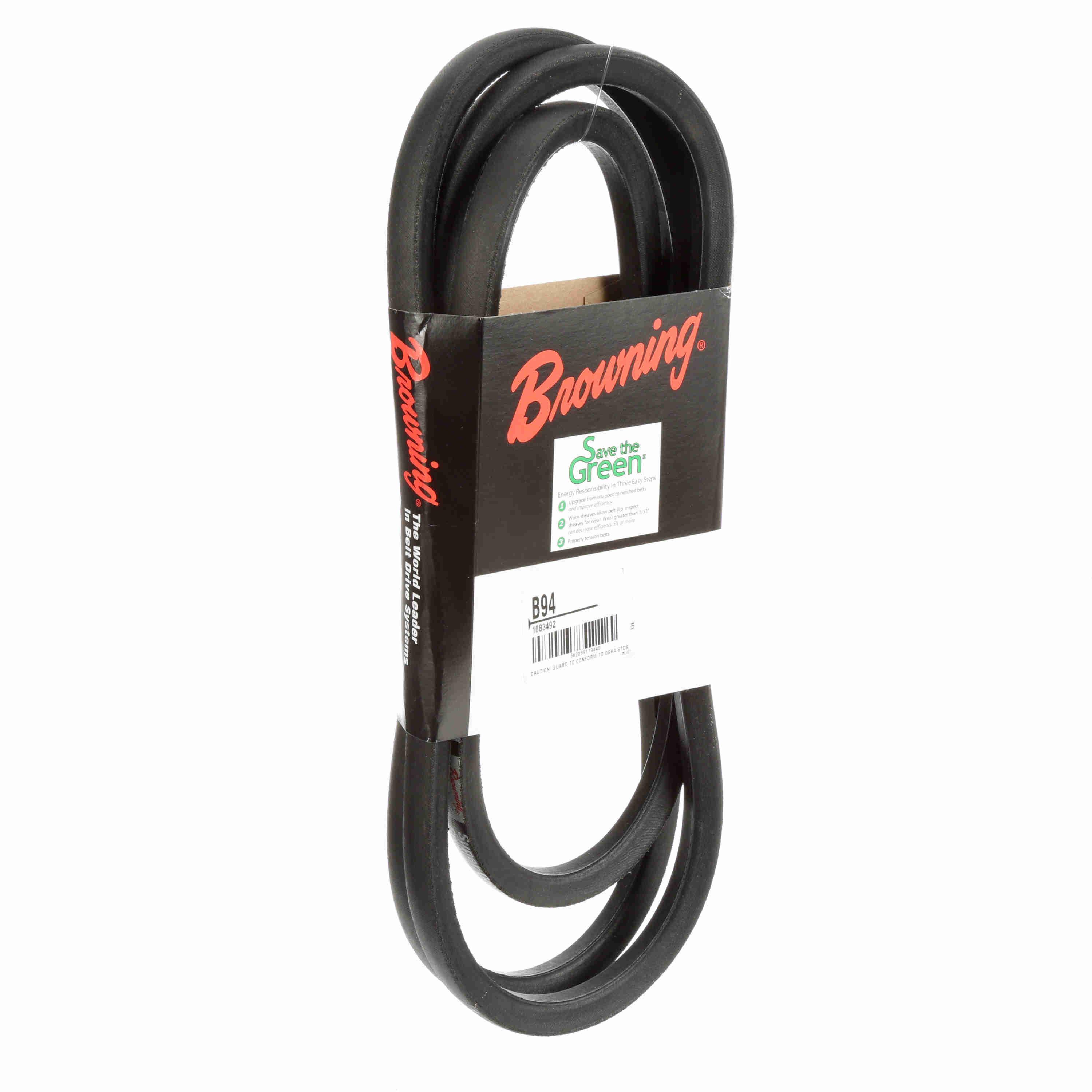 BROWNING 1083492 Wrapped Belt, 95% Efficient, Neoprene | AX4HNB B94