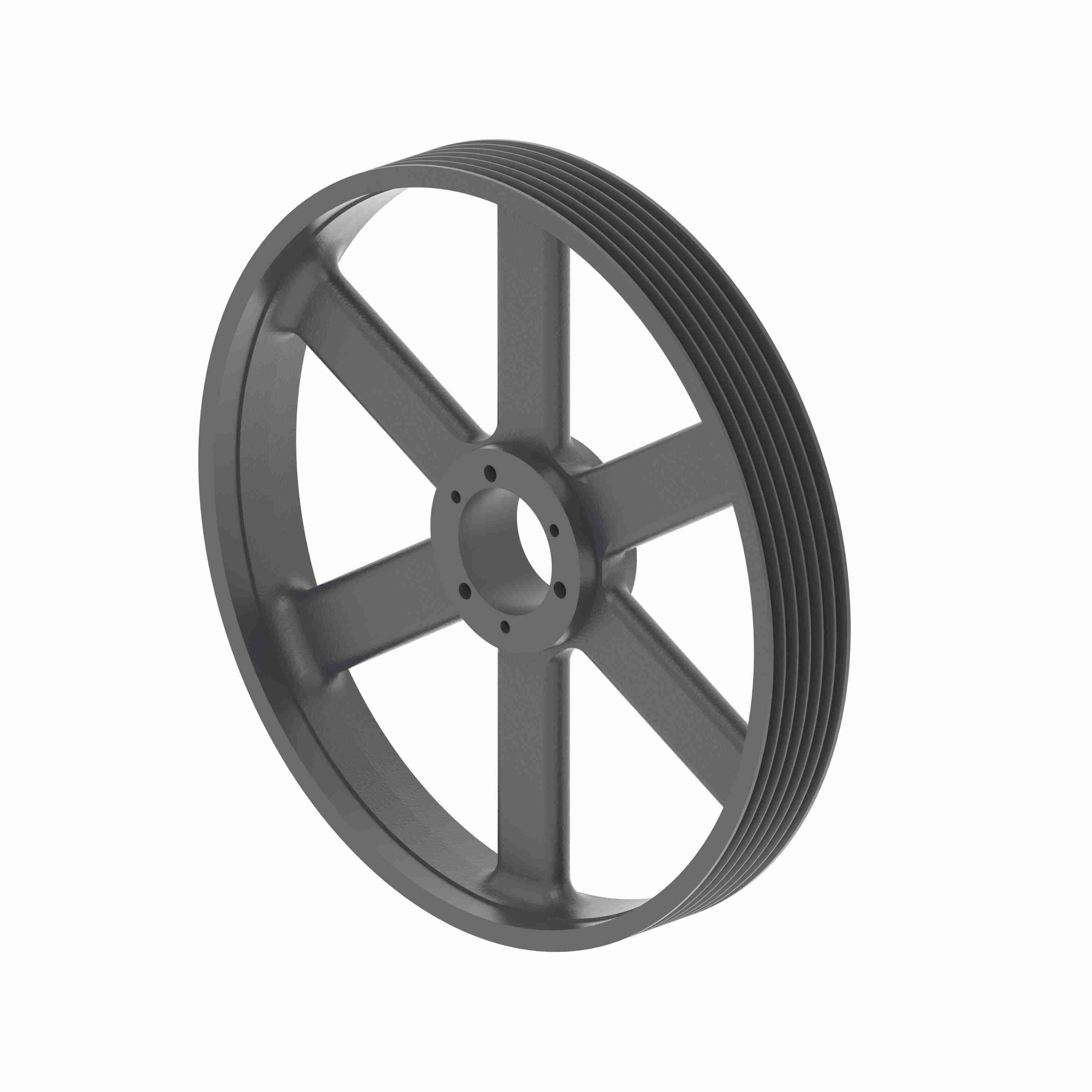 BROWNING 3063500 V-Belt Sheave, Multiple, Bushed Bore, 6 Groove, Cast Iron | BA2TYA 65V3150J