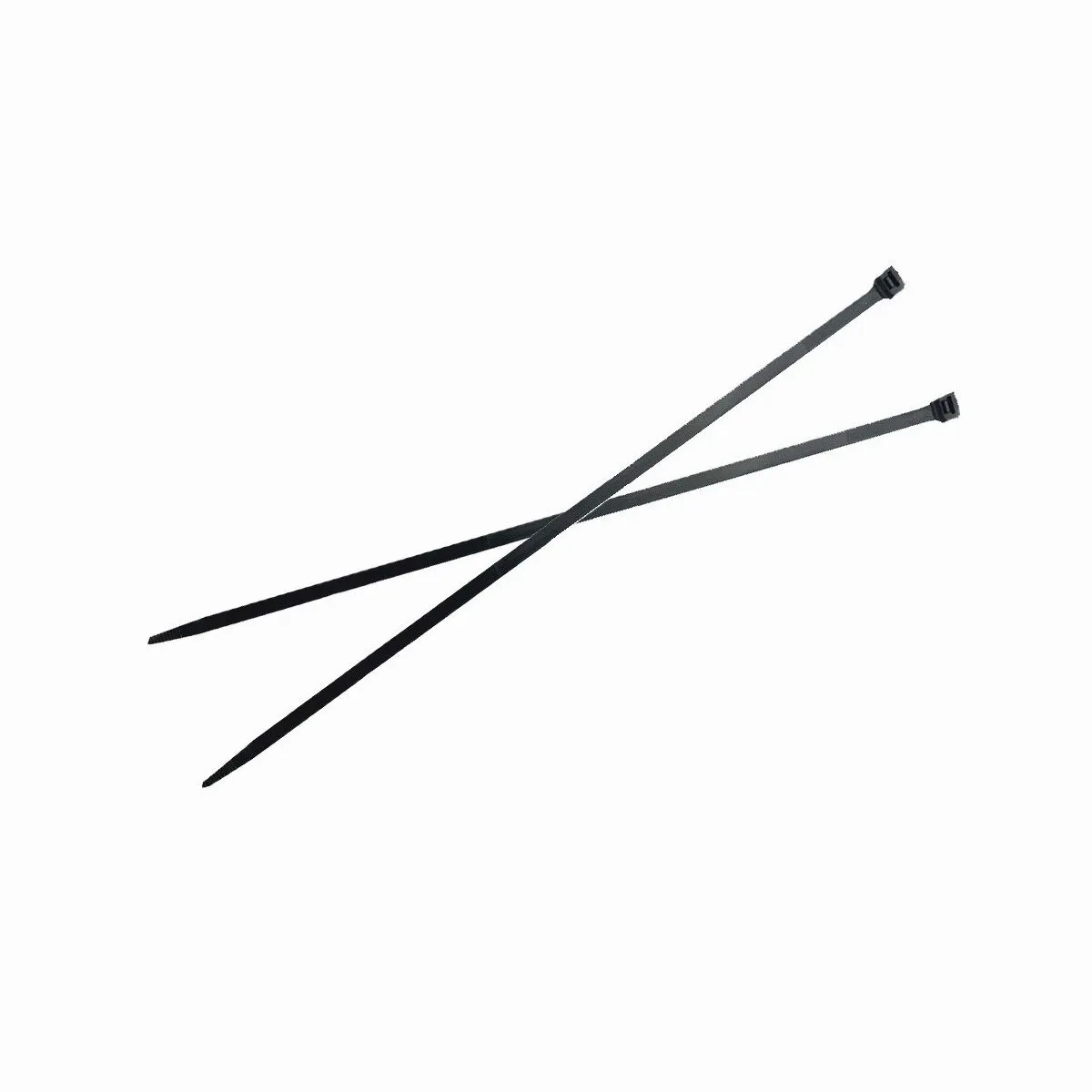 Cable Ties, Stndrd, 6/6, Nyl, UV, Black, 8.1 Inch