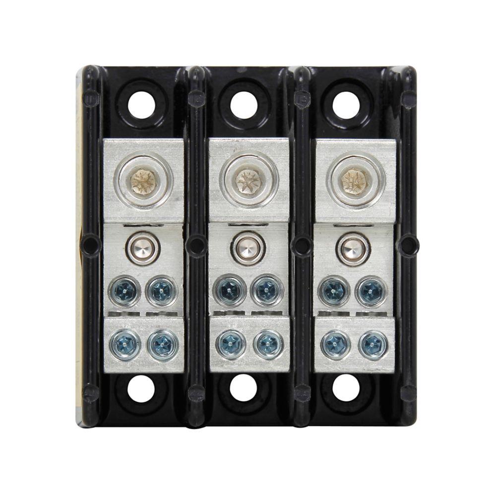 BUSSMANN 16220-3H Barrier Terminal Block, Power Disconnect | BC9NWV