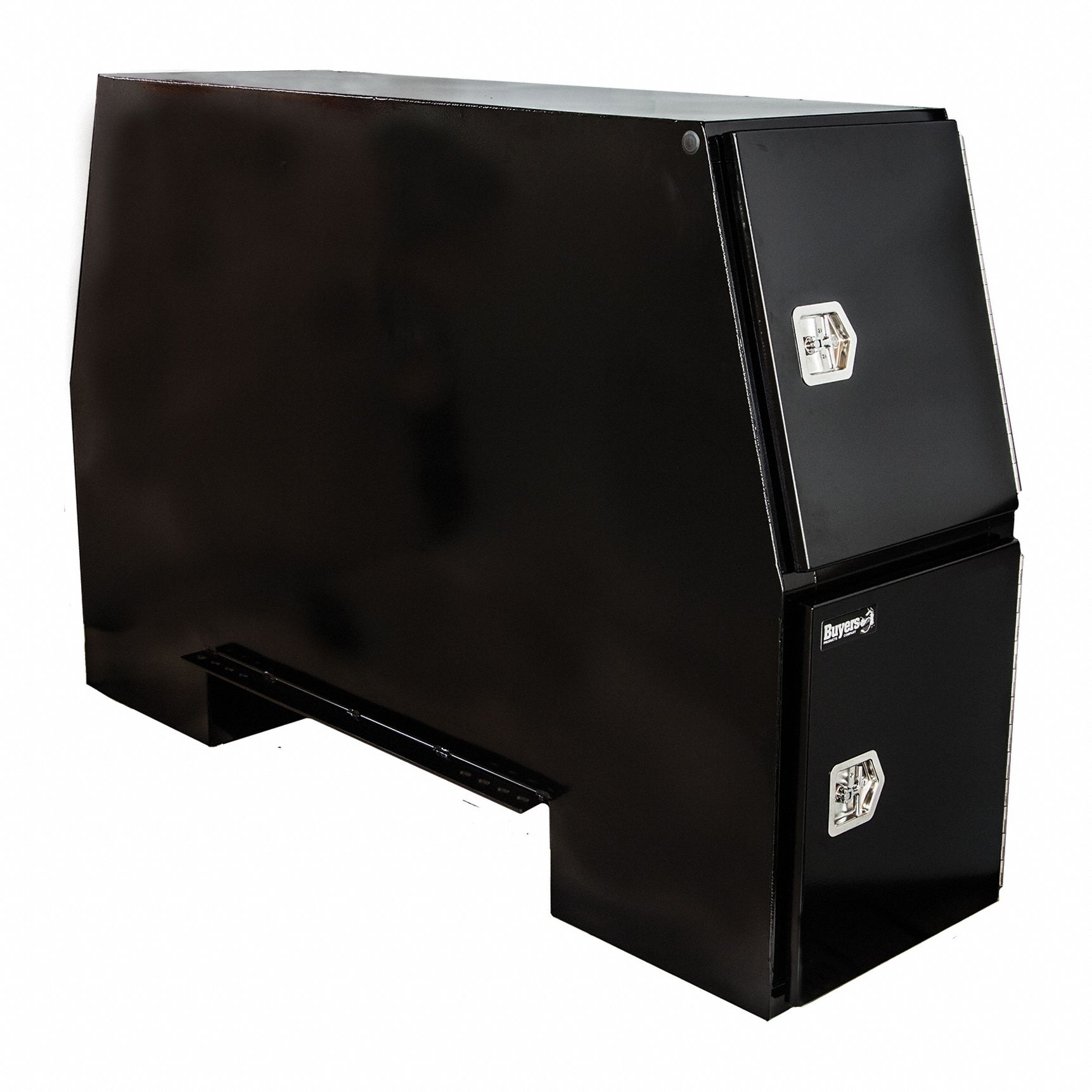 Backpack Truck Box, Steel, 65 Inch Overall Dp, 24 Inch Overall Ht, Gloss Black