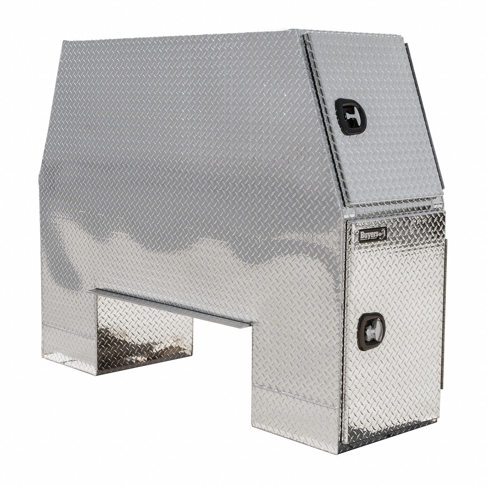 Backpack Truck Box, Aluminium, 70 Inch Overall Dp, 24 Inch Overall Ht, Silver