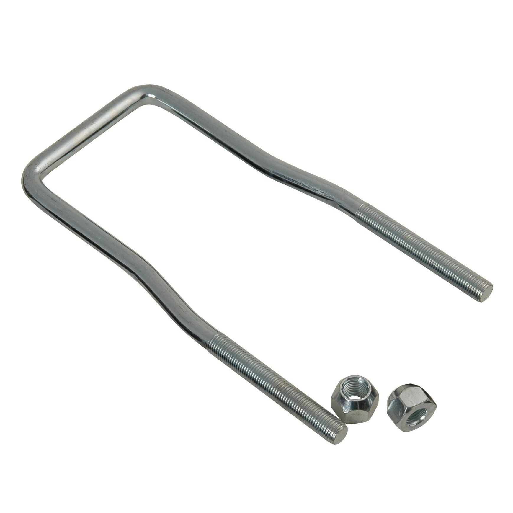 Pkg U-bolt Spare Tire Carrier, 8-3/4 Inch Long, w/Lug Nuts