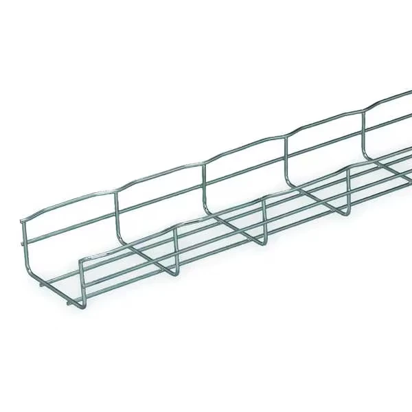 Wire Cable Tray, Width 4 In, L 6.5 Ft, PK4