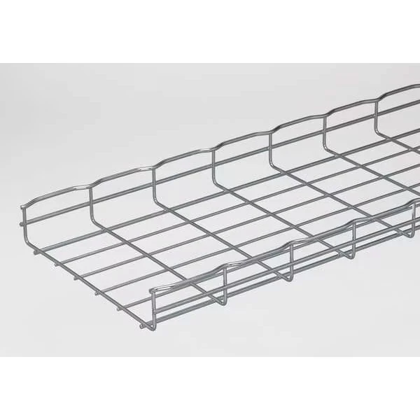 Wire Mesh Cable Tray, W12 In, L 6.5 Ft, PK4