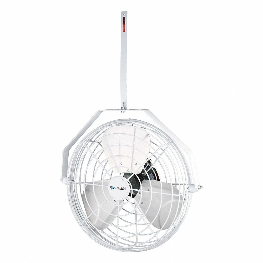 Standard-Duty Industrial Fan, 18 Inch Blade Dia, 4,227 cfm, 120V AC, 1/8 HP Motor