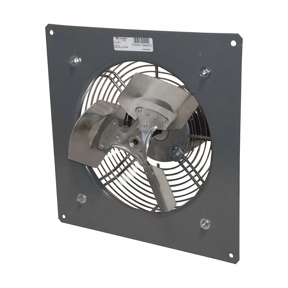 Exhaust Fan, Direct Drive, 24 In Blade, 1/3 HP, 4,040 cfm, 115V AC, 1 Ph, Totally Enclosed