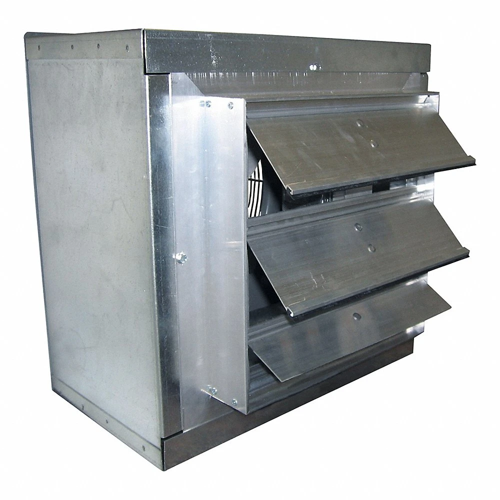 Exhaust Fan, Direct Drive, 24 In Blade, 1/3 HP, 4,040 cfm, 115V AC, 1 Ph, Totally Enclosed