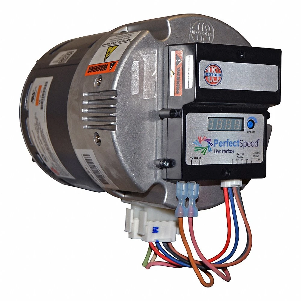 OEM Replacement Motor, 1/3 HP, 1,800 Nameplate RPM, 120/208-240V AC, ECM