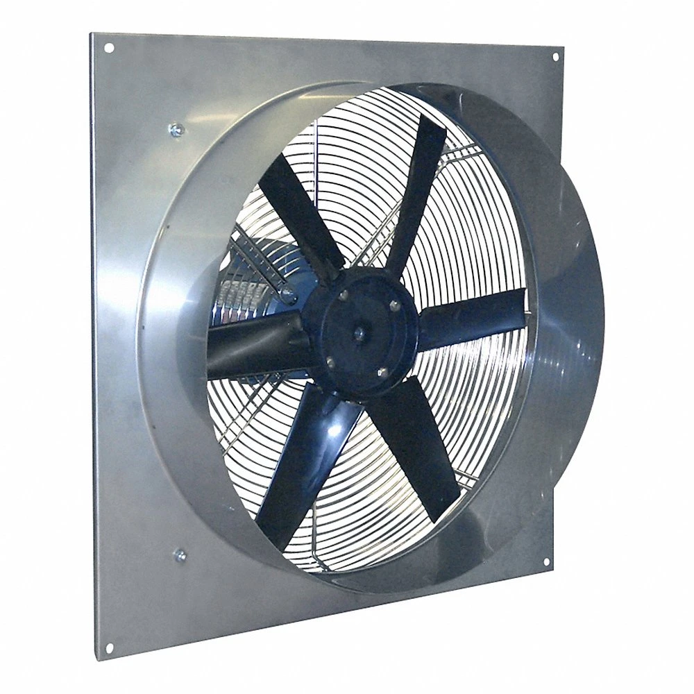 Exhaust Fan, Direct Drive, 12 Inch Blade, 1/4 HP, 1,380 cfm, 115V AC