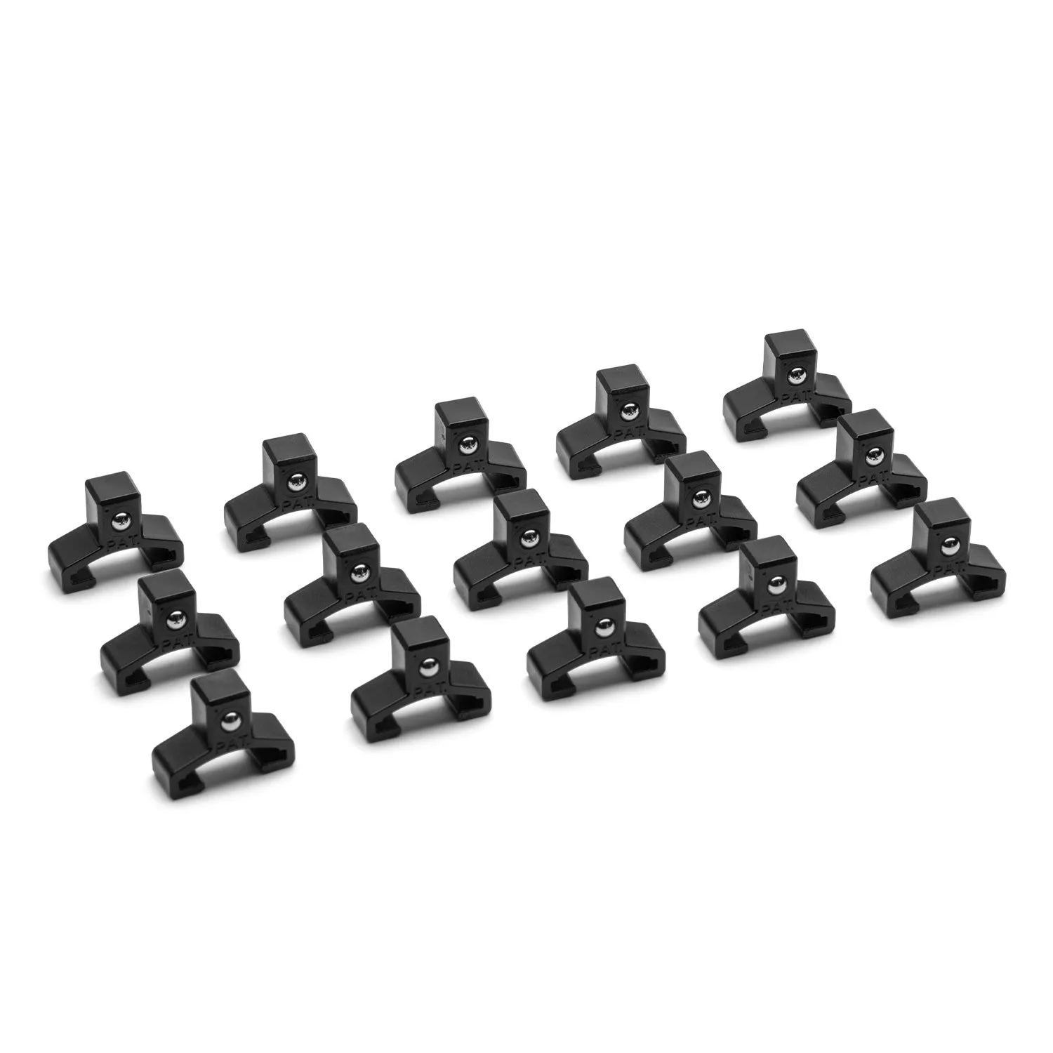 38 Drive Socket Holder Clip for Socket Rails, 15PK