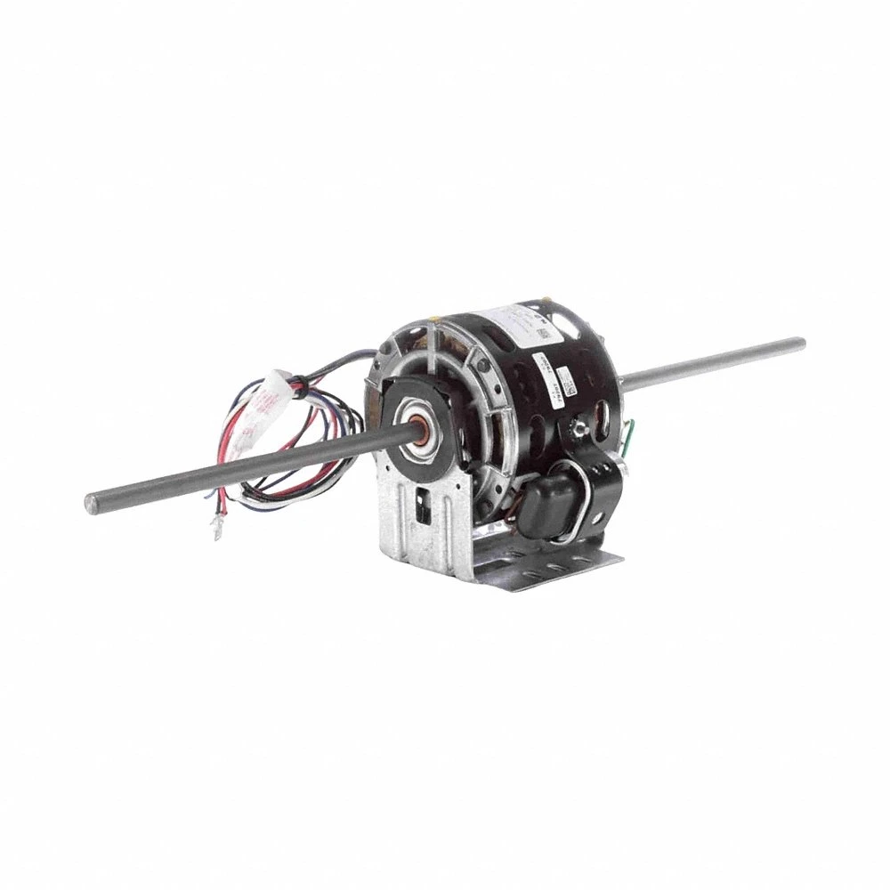 Direct Drive Blower Motor, 4 Speed, Ring Mount, 1/10/1/12/1/6/1/8 HP, 120V AC