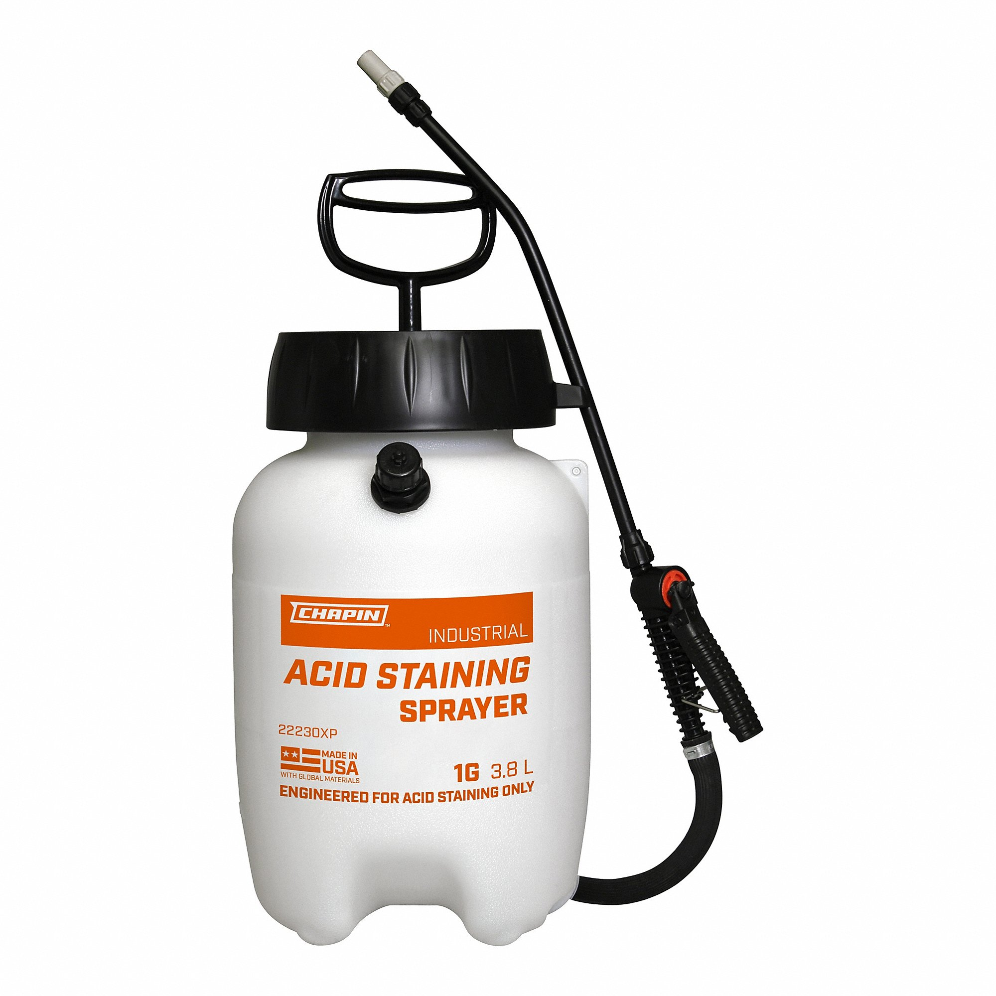 Acid Staining Sprayer, Poly, 1 Gal.