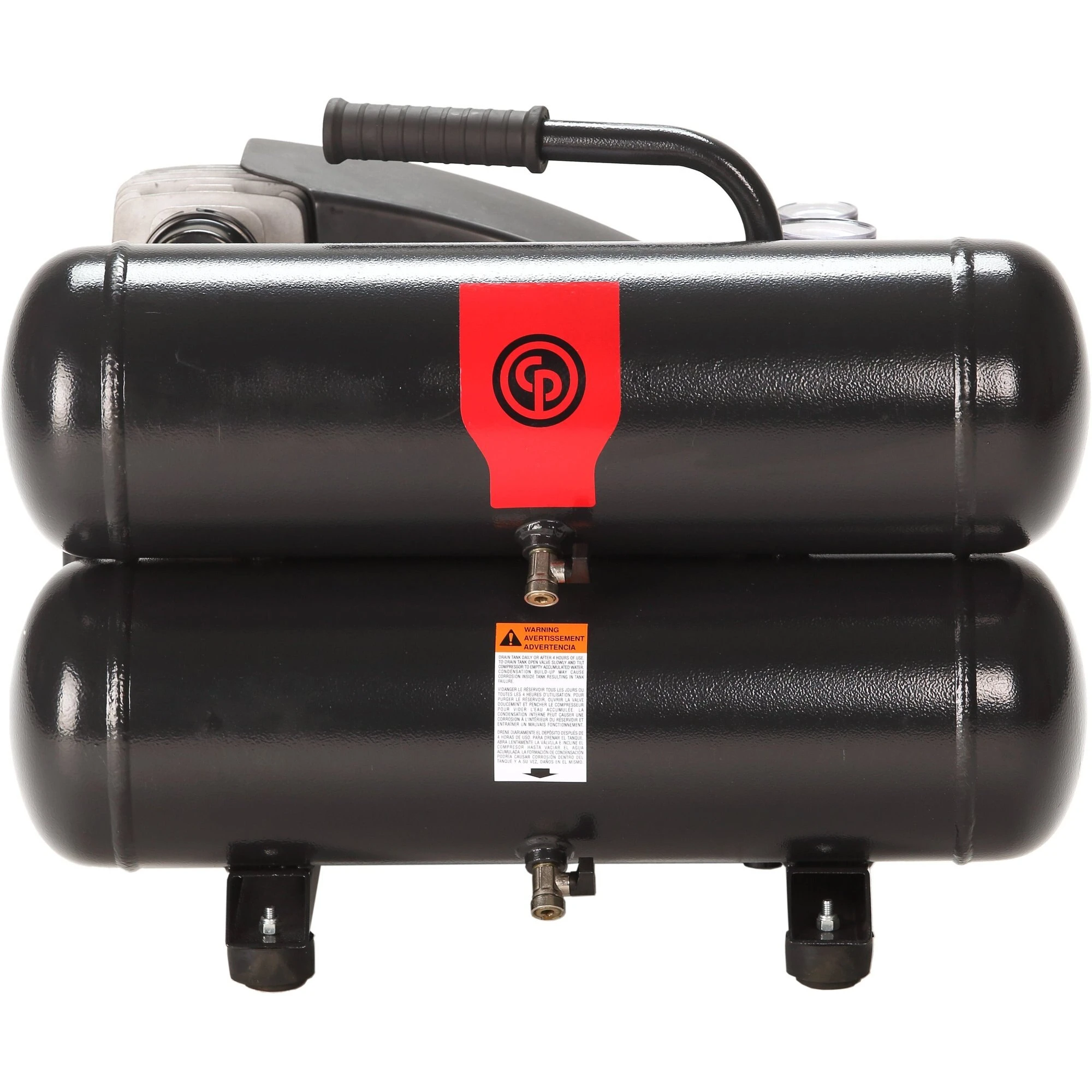 2 HP, 115 Volt, 4 Gallon Portable Air Compressor, 4.4 CFM at 90 PSI, 135 MAX PSI