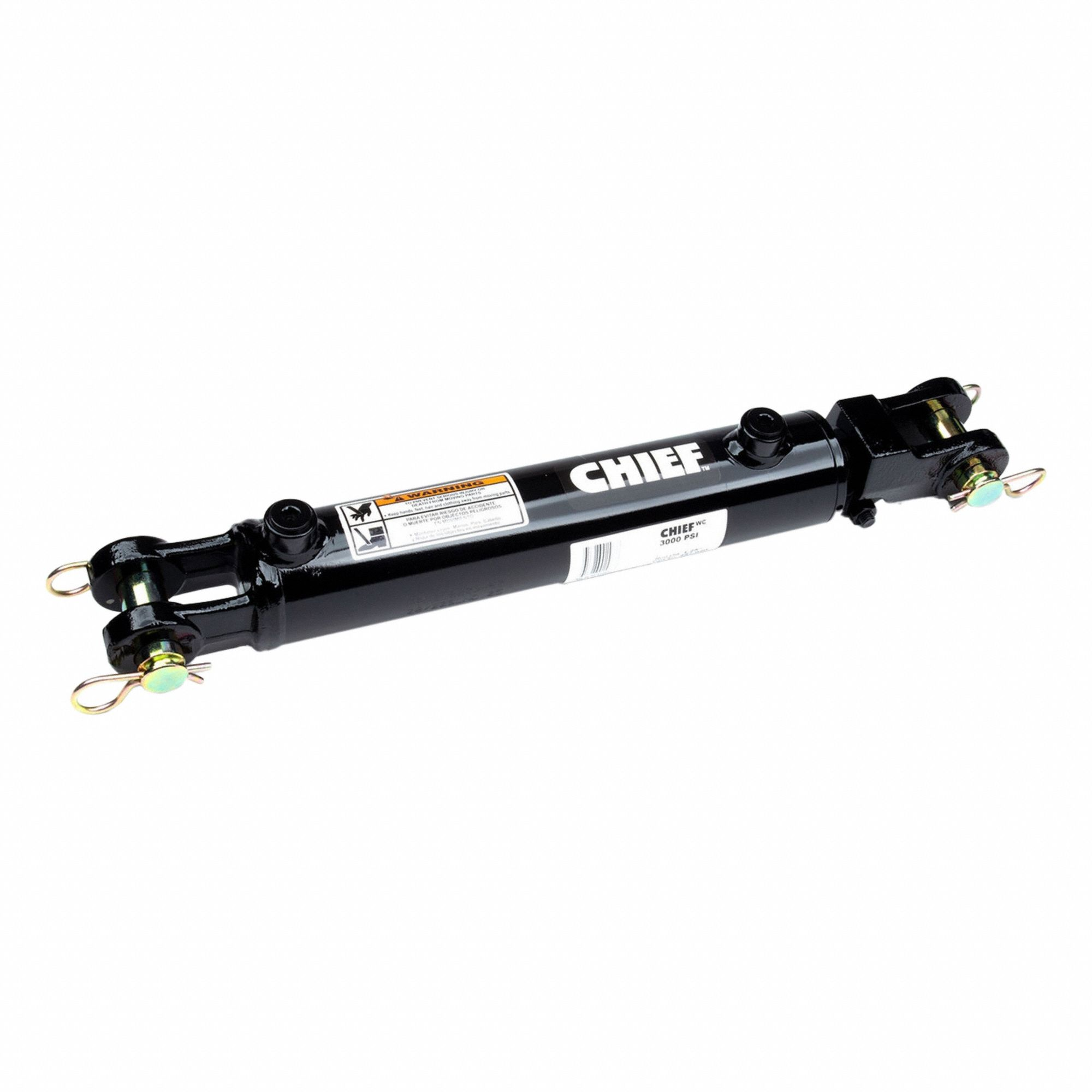 Welded Hydraulic Cylinder, 2 Inch Bore Dia, 48 Inch Stroke Length, 1 1/8 Inch Rod Dia