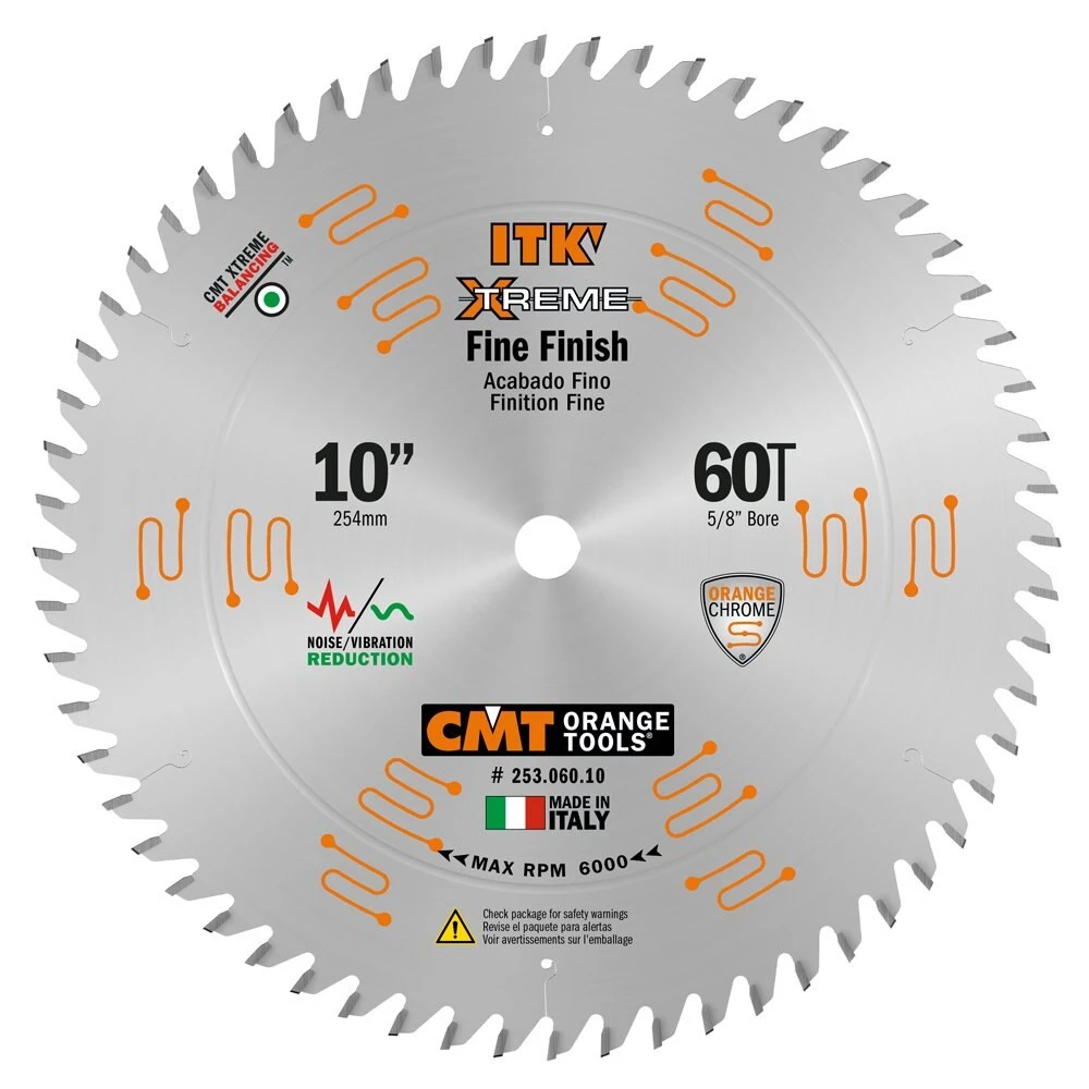 ITK Industrial Finish Sliding Compound Miter Saw Blade