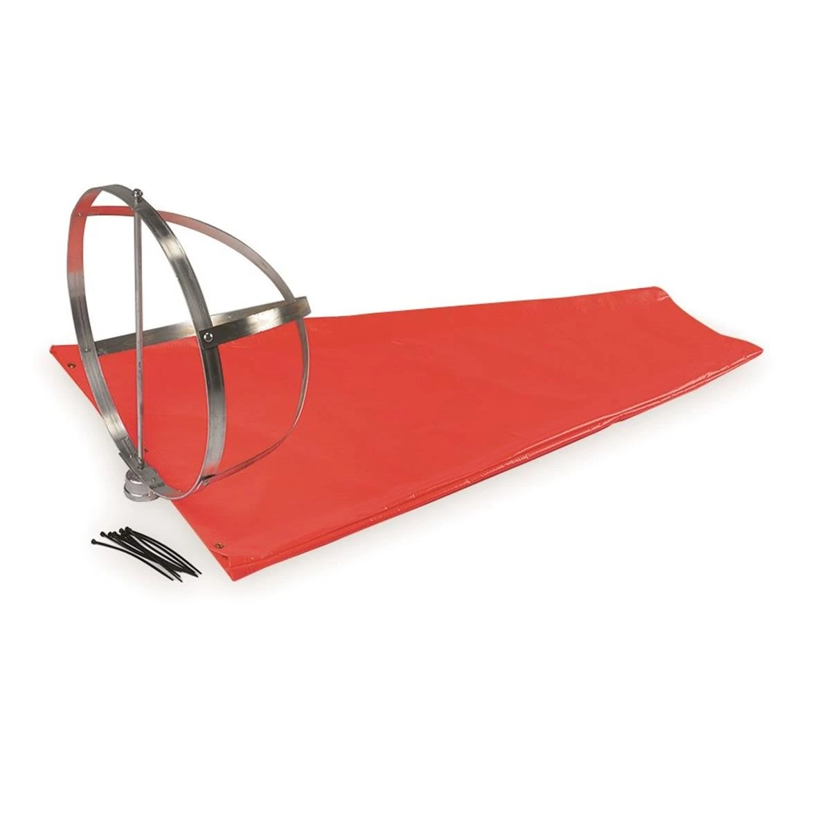 Heavy-Duty 8 FeetL, 18 Inch-dia.-Throat Wind Sock Kit