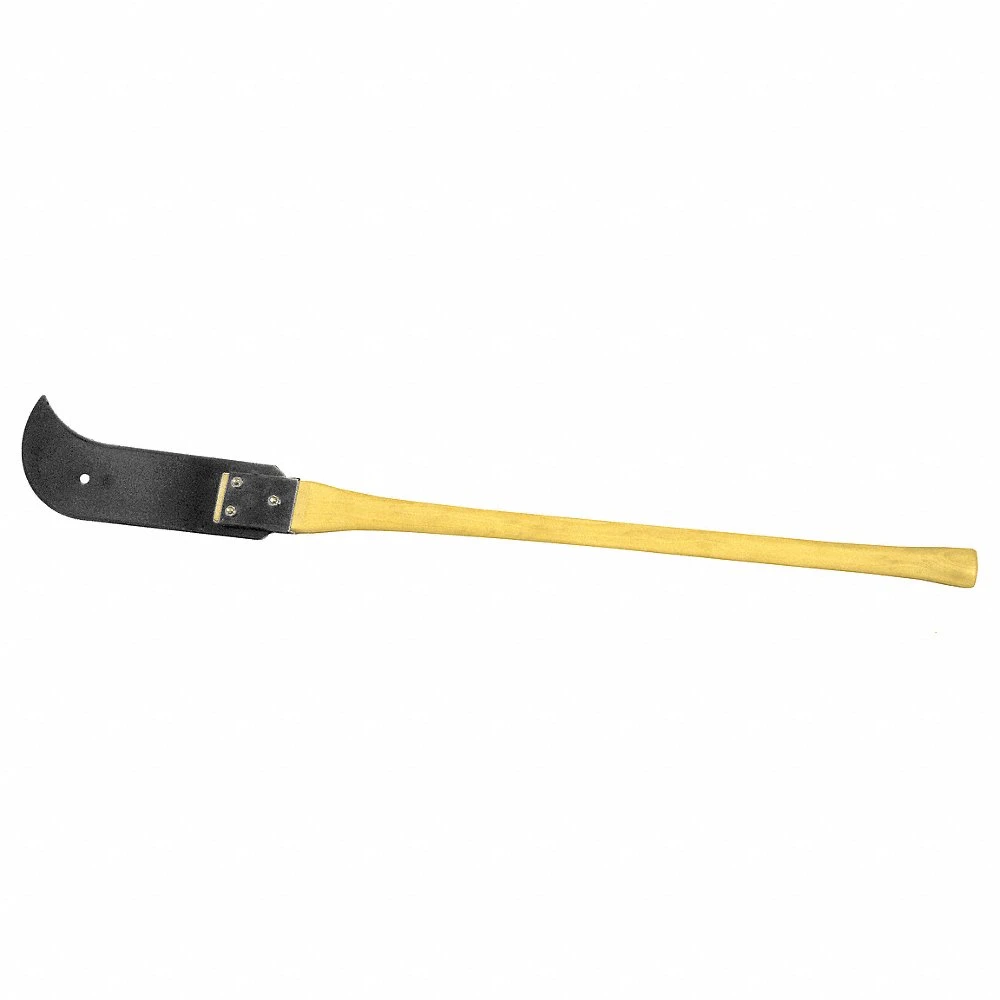 Double Edge Ditch Bank Blade, 40 Inch Wooden Handle, 3 Hole, 16 Inch Size