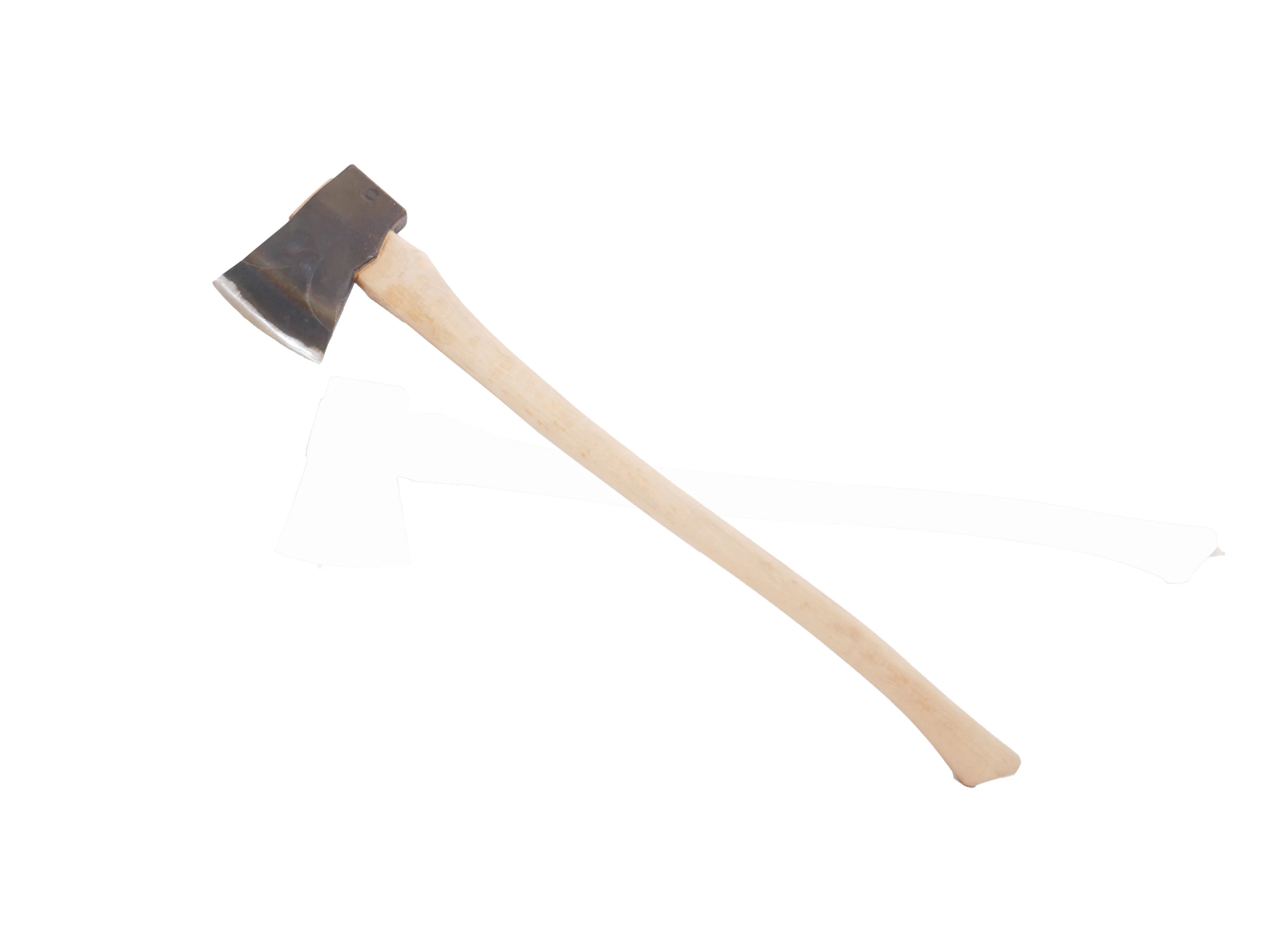 Single Bit Axe, Phantom Bevels, 32 Inch Curved Handle, 3.5 lbs. Head