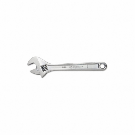 CRESCENT AC212VS Adjustable Wrench, 12 Inch, Chrome, Carded | CR2QVE 43XJ67