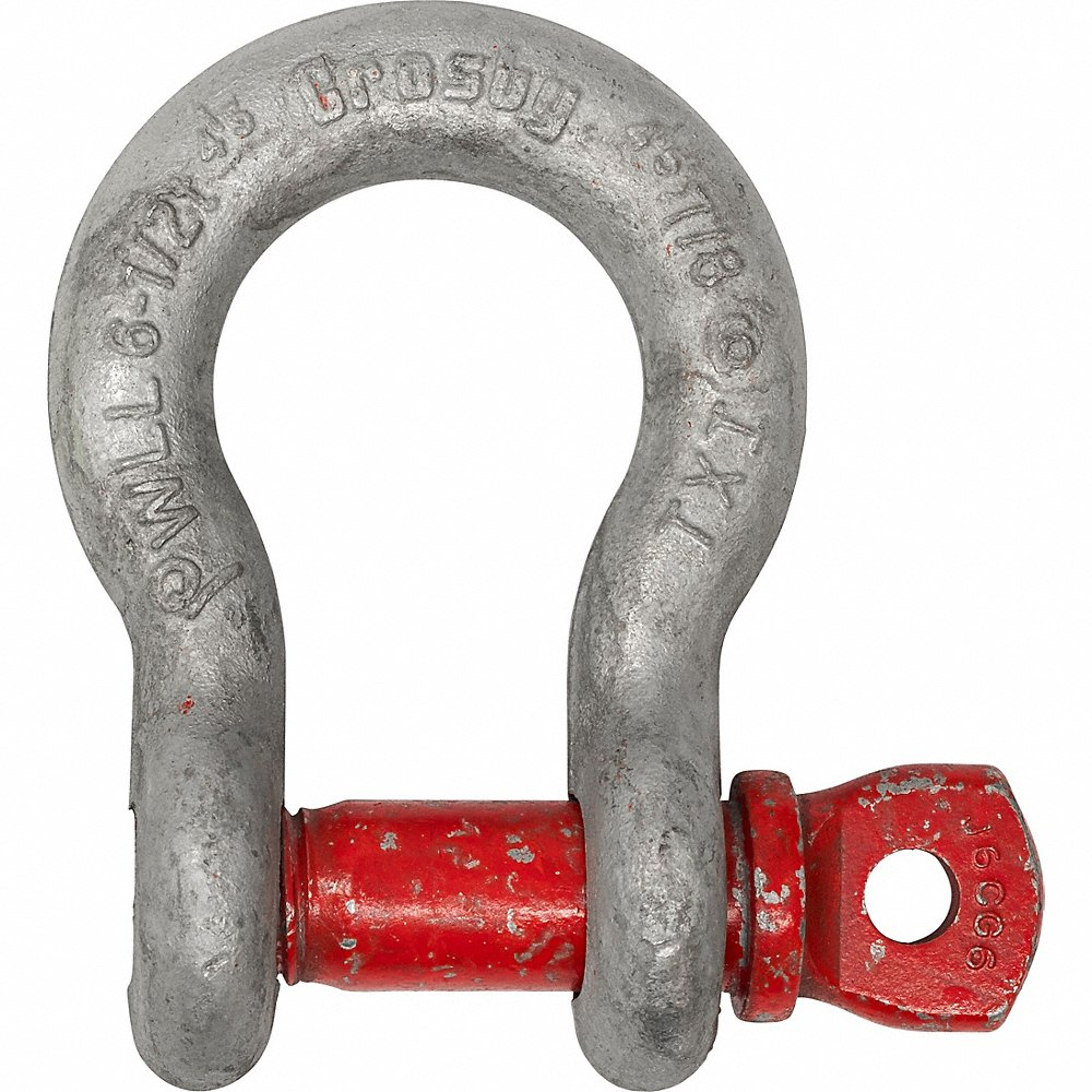 Anchor Shackle, Screw Pin, 2 Inch Size