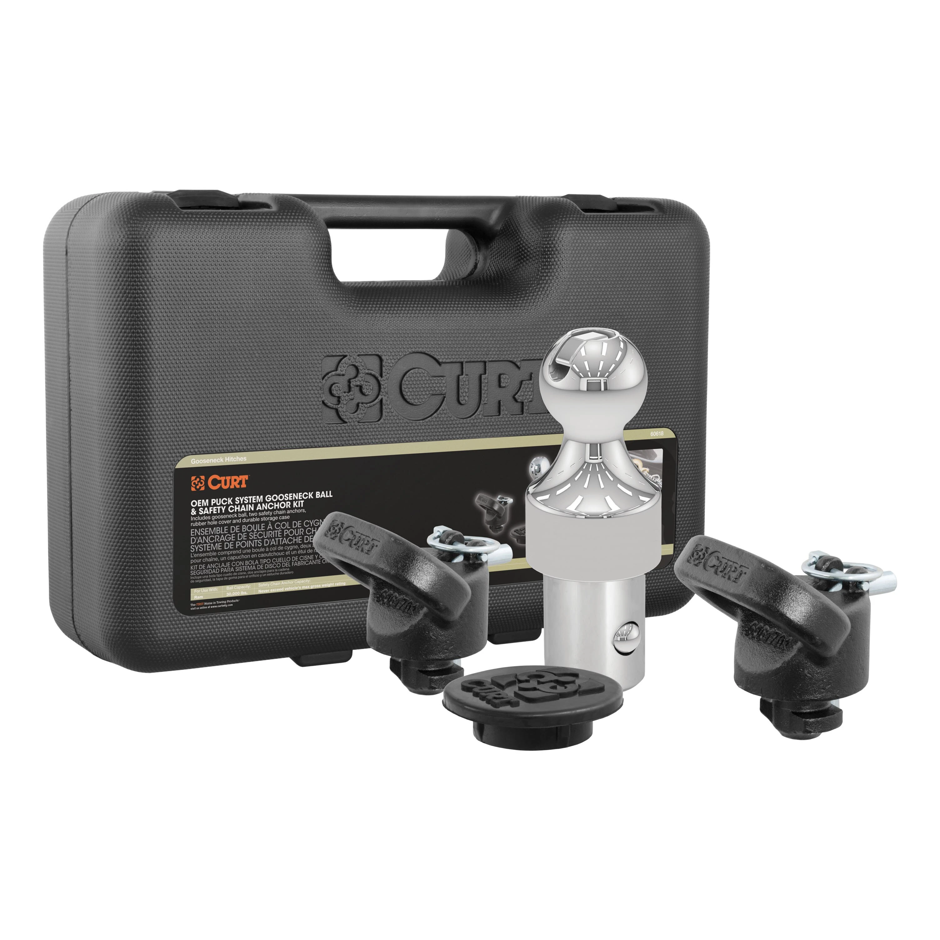 OEM Puck System 2-5/16 Inch Gooseneck Kit, Ram 38K