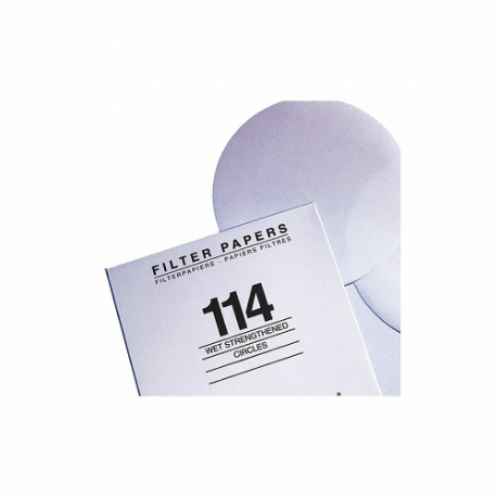 CYTIVA WHATMAN 1114-150 Qualitative Filter Paper, Cellulose, Cpf114, 15 Cm Dia, 100 PK | CR2UZK 32HK18
